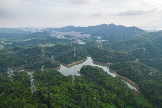 深圳凤凰山九龙坑水库