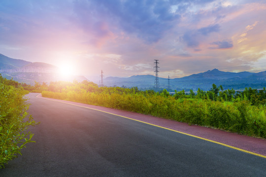 沥青公路