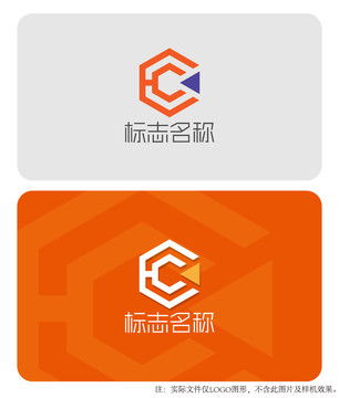 HC字母logo设计