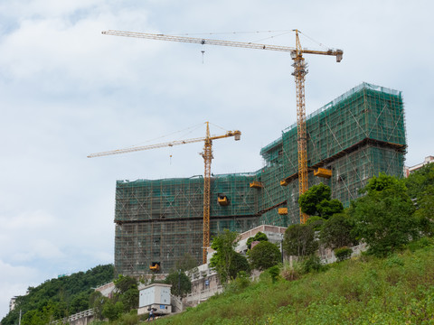 重庆市巫山县城在建工程