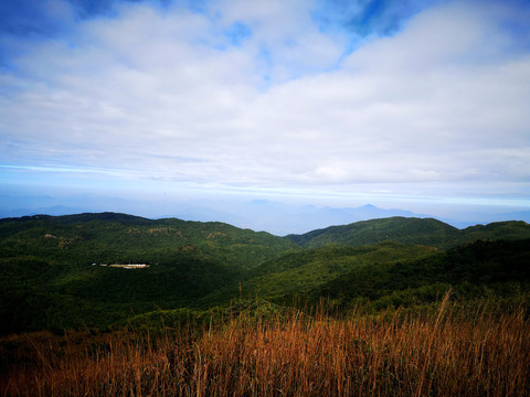 高山秋色