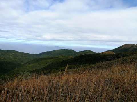 高山秋色