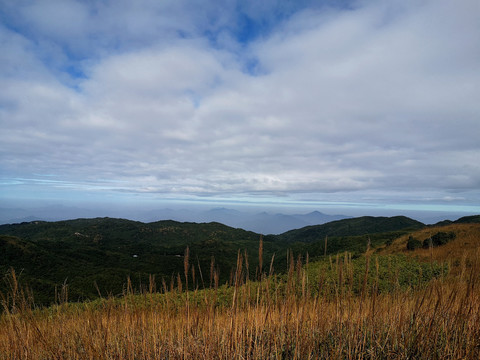 高山秋色