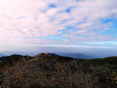 高山天空美景