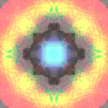 幾何抽象地毯