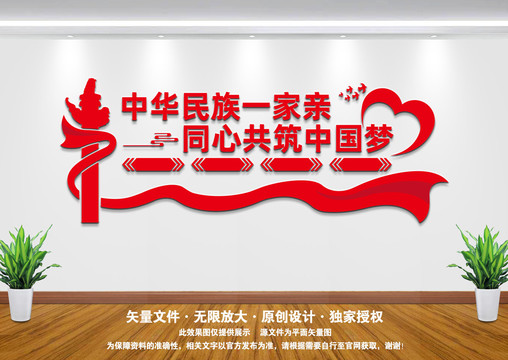 民族團結文化墻