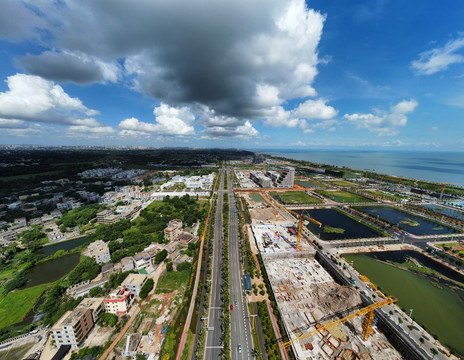 海口江东新区建设