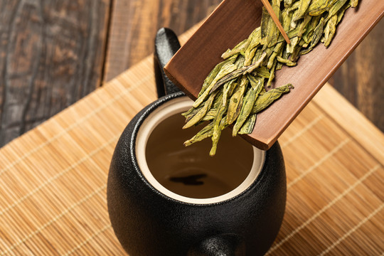中国传统茶叶西湖龙井茶