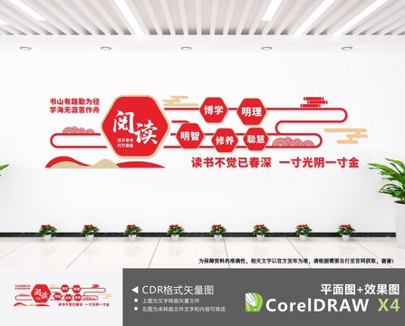 閱讀文化墻