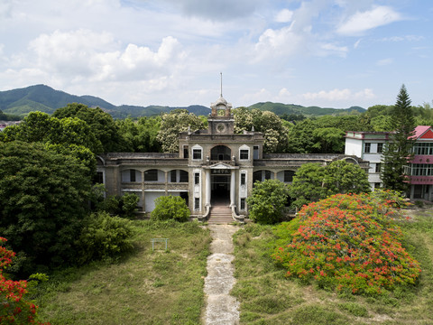 江门台山庙边学校