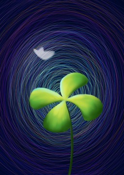 四葉草插畫