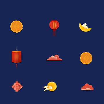 中秋節(jié)圖標
