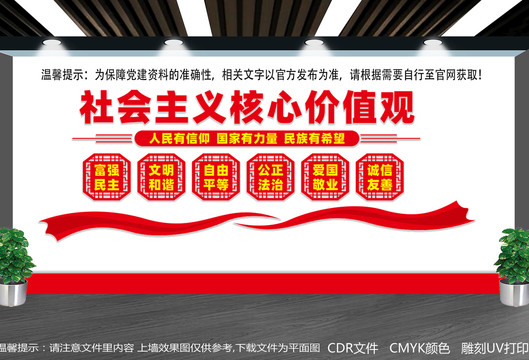 核心價值觀文化墻