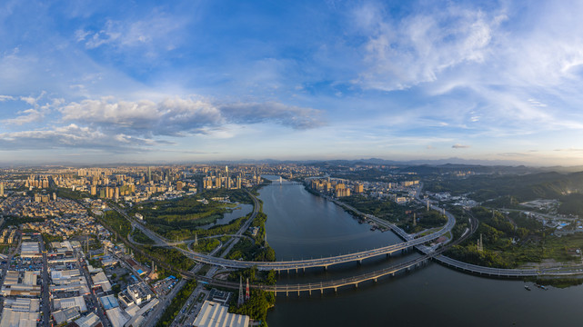 东江全景图