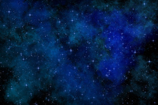 藍(lán)色星空