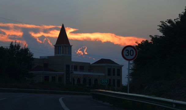 夕阳美景