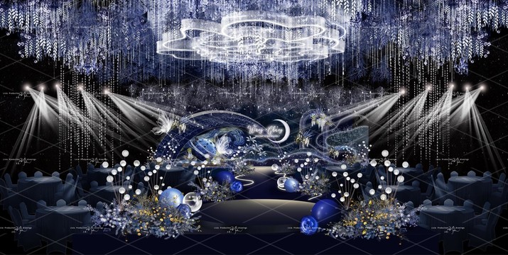 星空婚禮效果圖