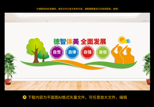 徳智體美全面發展