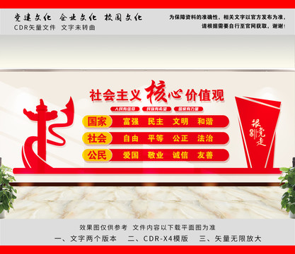 核心價值觀文化墻