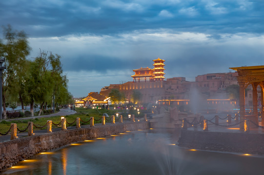 喀什噶尔古城九龙泉