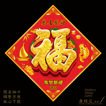 門貼福