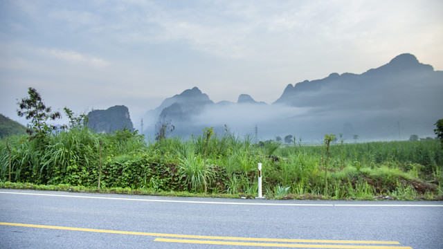 公路旅行风景