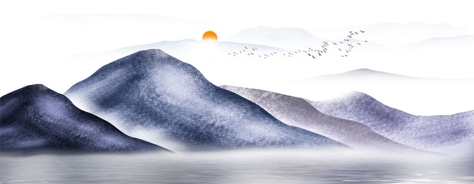 中式山水畫