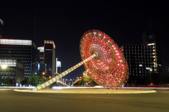 上海世纪大道源深路地标