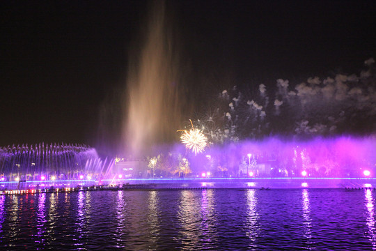克拉玛依音乐喷泉
