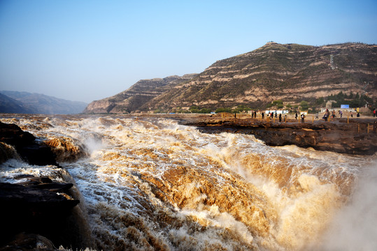 中国黄河壶口瀑布