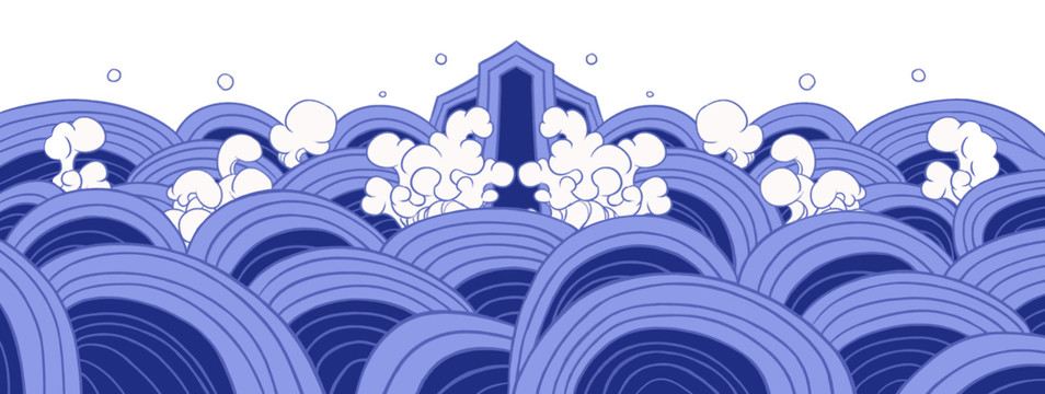 海浪圖案