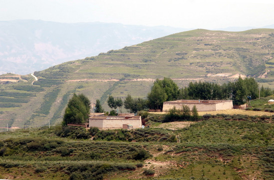 青海黄南坎布拉藏式民居