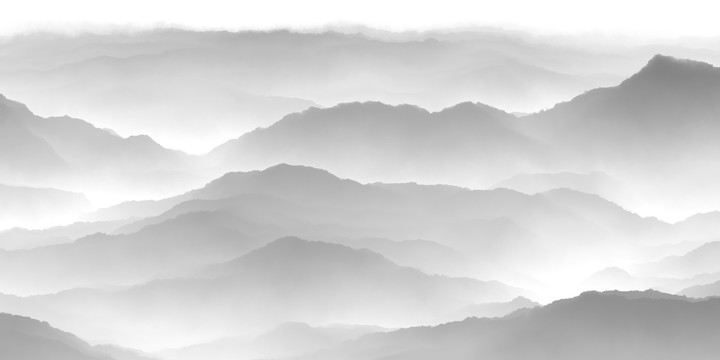 水墨山水畫