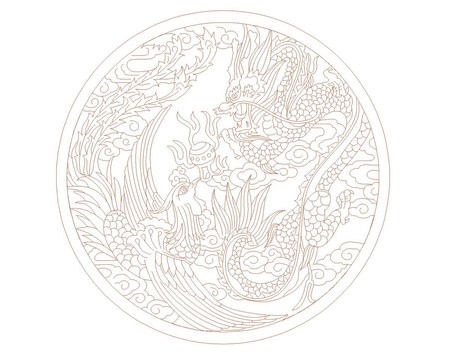 龍鳳戲珠
