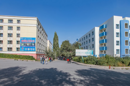 新疆大学宿舍区