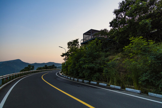 威海千里山海自驾旅游公路张村