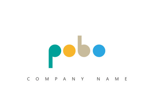 POBO字母LOGO