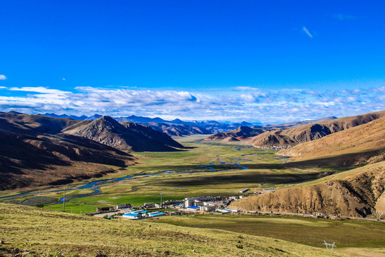 西藏业拉山风光