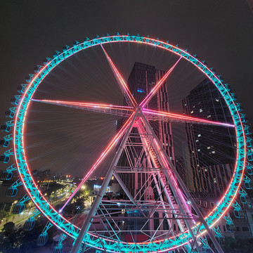 泉州之眼摩天轮夜景