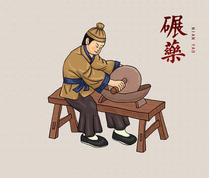碾藥