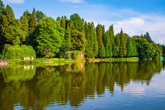 湖景