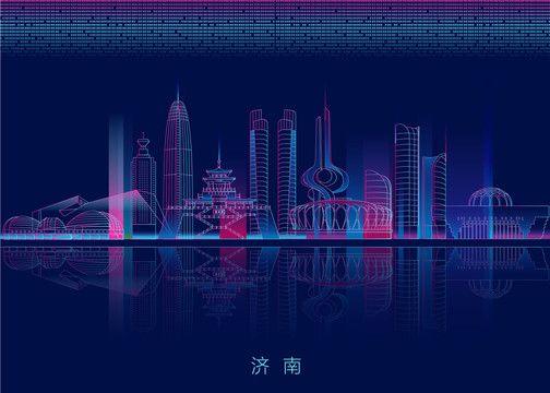 濟(jì)南城市素材