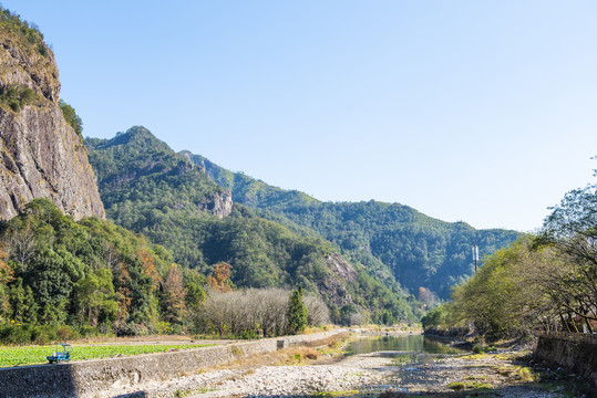 永嘉大若岩峡谷