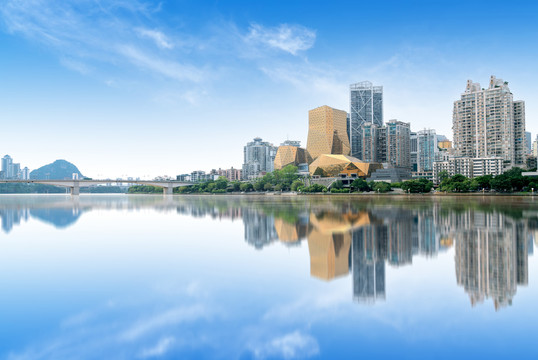 广西柳州现代城市景观