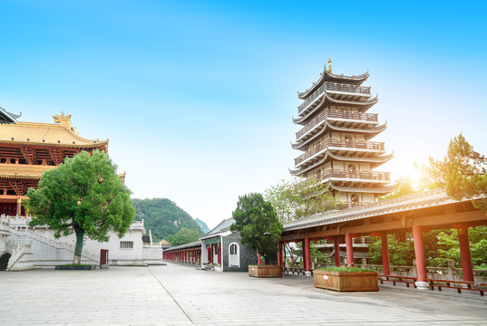 广西柳州文庙宝塔