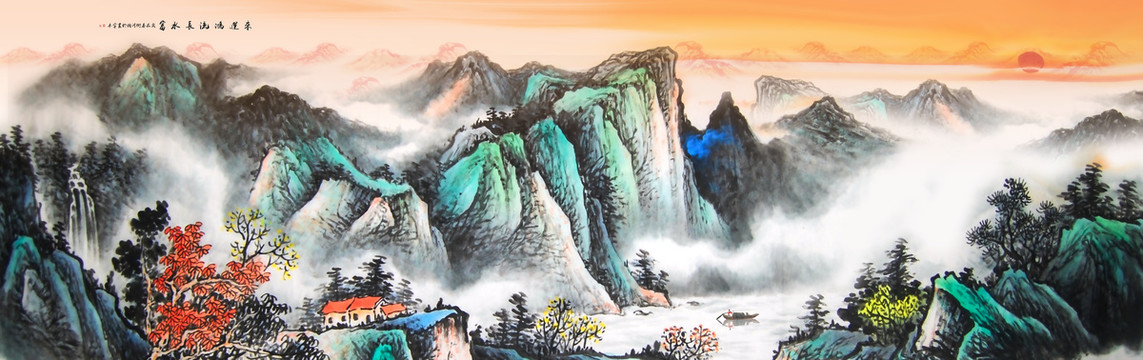 國(guó)畫長(zhǎng)卷