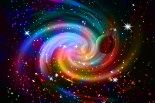 漩渦星空