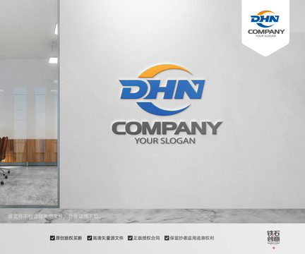 DH字母logoHN標(biāo)志