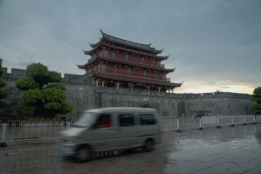 广东潮州广济楼建筑景观