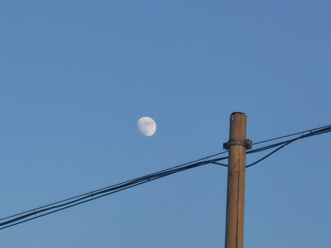 月上